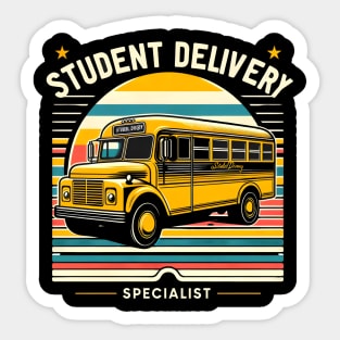 Student Delivery Specialist T-Shirt Sticker